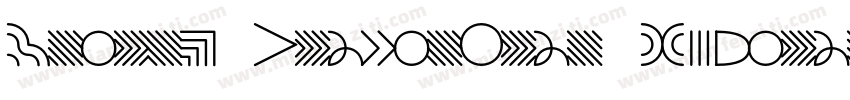 Relief SingleLine Outline Regular字体转换